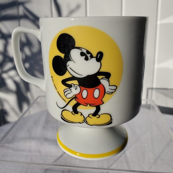 Disney Other - Disney Mickey Mouse Footed Pedestal Coffee Mug